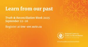 truth and reconciliation week 2025 - September 22-26